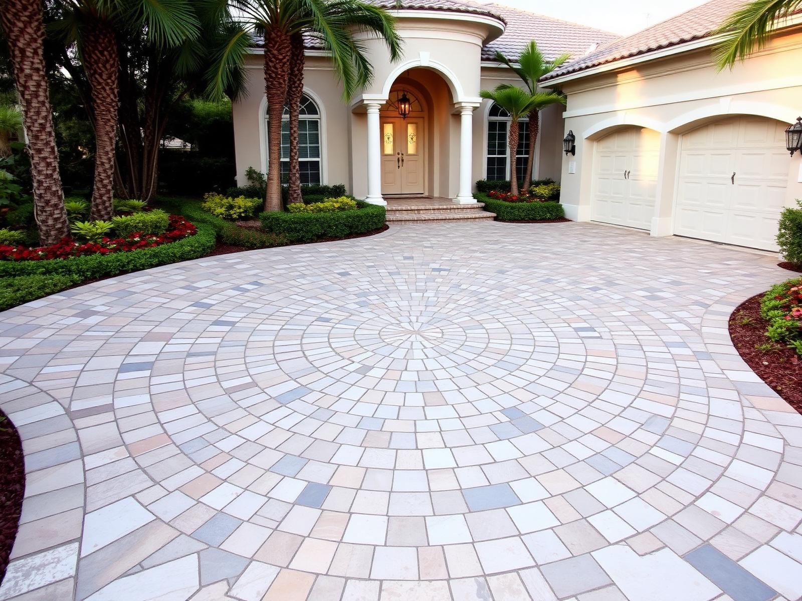 Palm Beach Marble Paver Estate